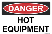Danger: Hot Equipment