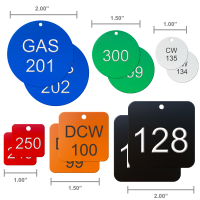 Sequentially Numbered Plastic Sets