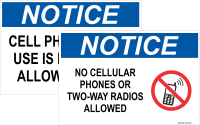 Notice: Mobile Phones
