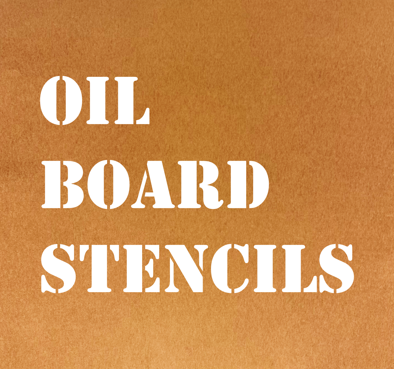 Oil Board Stencils