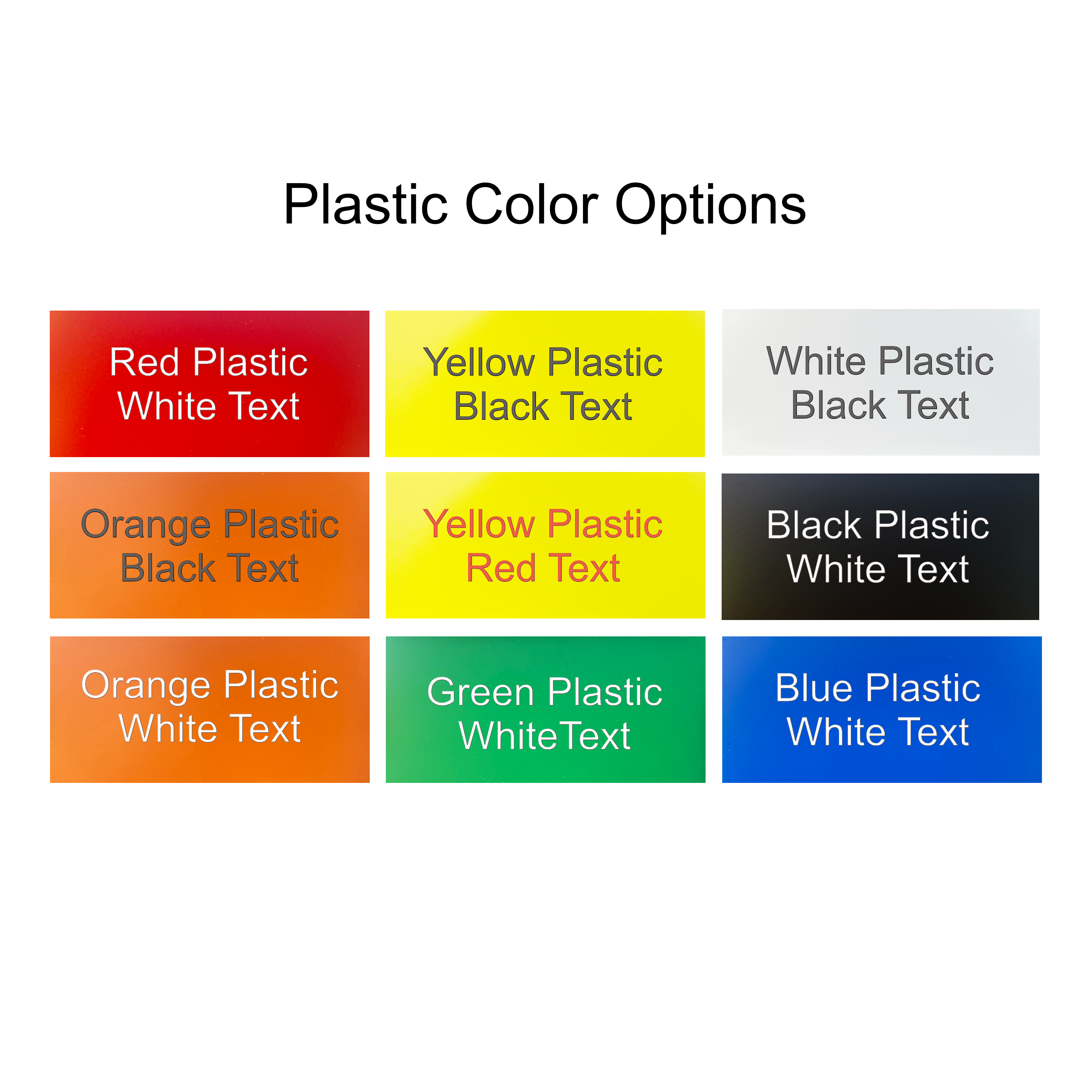 1/16" Engraved Plastic Tags - Image 5