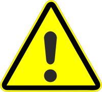 ISO Warning - W001 General