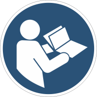 ISO Mandatory - M002 Refer to Instruction Manual