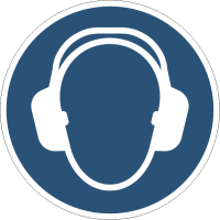 ISO Mandatory - M003 Wear Ear Protection