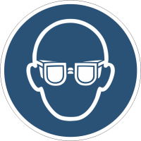 ISO Mandatory - M004 Wear Eye Protection