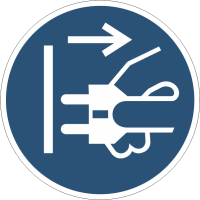 ISO Mandatory - M006 Disconnect from Electrical