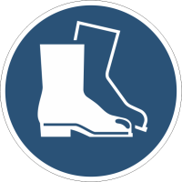 ISO Mandatory - M008 Wear Safety Footwear