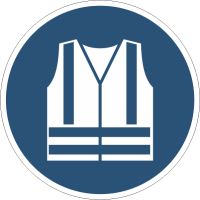 ISO Mandatory - M015 Wear High Visibility Clothing