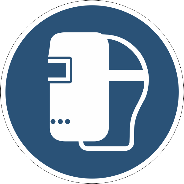 ISO Mandatory - M019 Wear Welding Mask