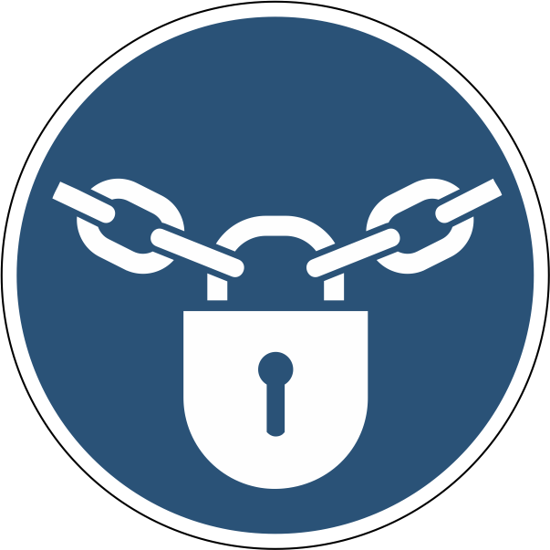 ISO Mandatory - M028 Keep Locked