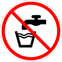 ISO P005 Not Drinking Water