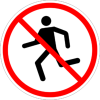 ISO Prohibited - P048 No Running