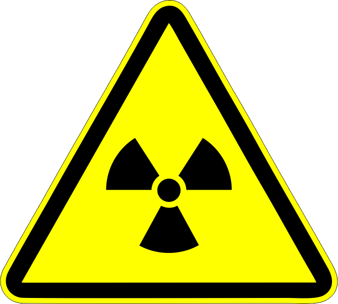 ISO Warning - W003 Radioactive Material