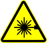 ISO Warning - W004 Laser Beam