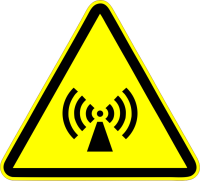 ISO Warning - W005 Non-Ionizing Radiation