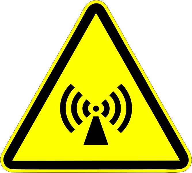 ISO Warning - W005 Non-Ionizing Radiation