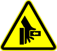 ISO Warning - Hand Crush From Side