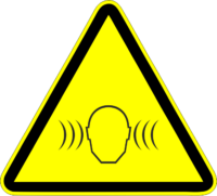 ISO Warning - Loud Noises
