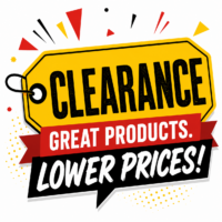 CLEARANCE ITEMS